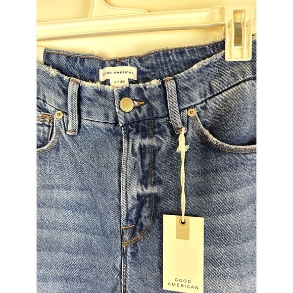 NWT Good American 'Good Vintage" distressed size 2 (26) - Picture 4 of 7